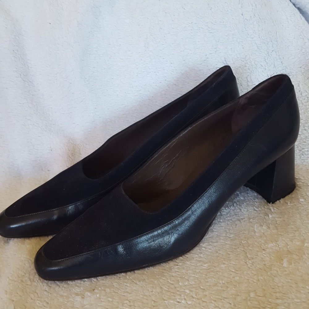 Vintage Richard Tyler Pointed-Toe Chunky Hee